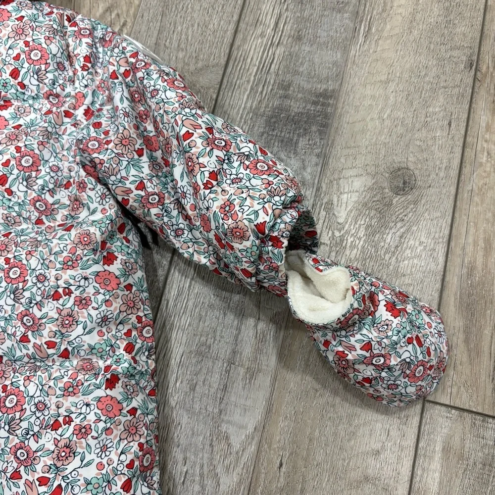GAP baby snowsuit 6-12 months floral